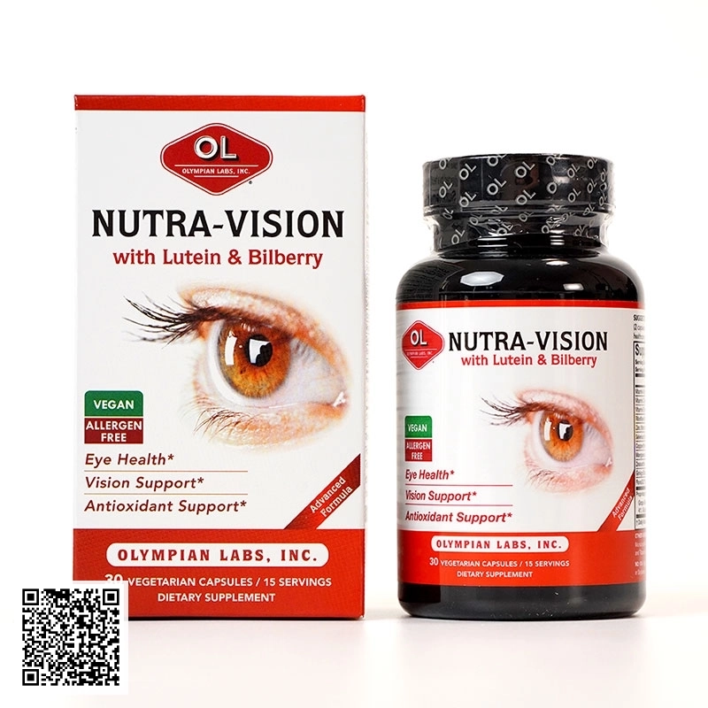 Viên Uống Olympian Labs Nutra Vision Hỗ Trợ Thị Lực Mỹ 30 Viên