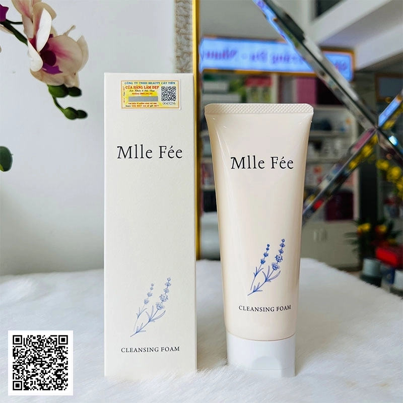 Sữa Rửa Mặt Dưỡng Ẩm Mlle Fee Cleansing Foam Của Nhật Bản 100ml