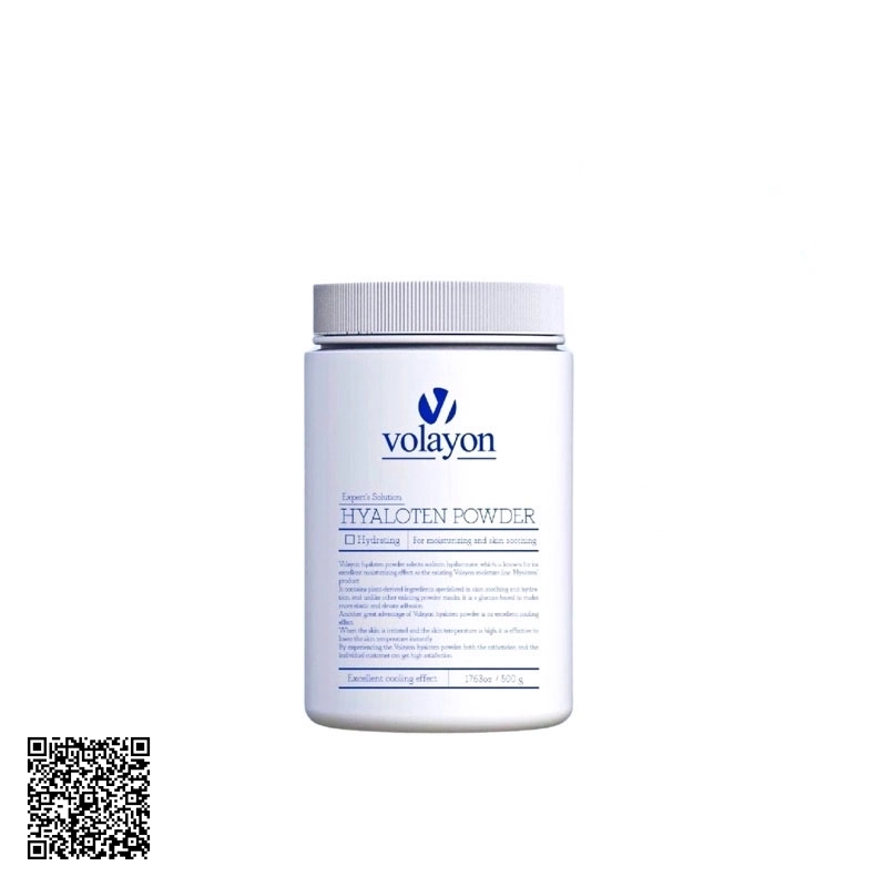 Mặt Nạ Tảo Xoắn Volayon Hyaloten Powder Cấp Ẩm Làm Dịu Da Của Hàn Quốc 500gr