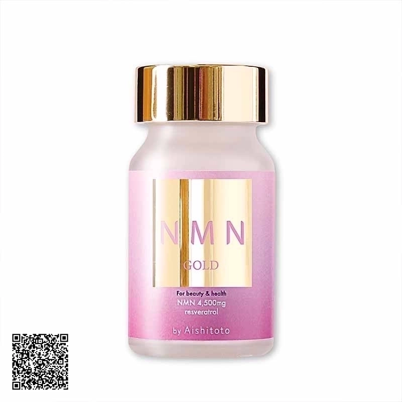 Viên Uống Nmn Gold Nmn 4500mg Resveratrol By Aishitoto For Beauty & Health Trẻ Hoá Da Nhật Hộp 60 Viên