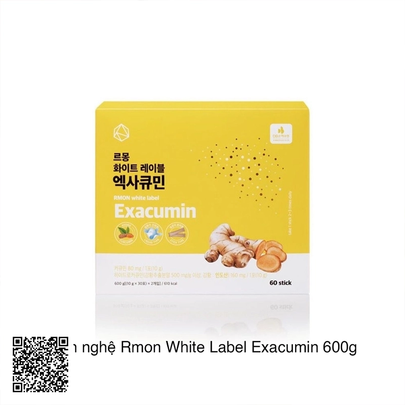 Tinh Nghệ Rmon White Label Exacumin Của Hàn Quốc 600g