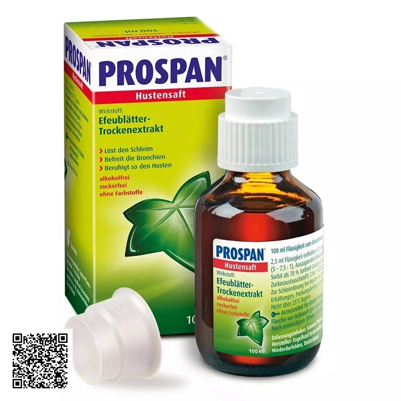 Siro Prospan Hustensaft Cho Trẻ Từ 1 Tháng Tuổi Của Đức 100ml