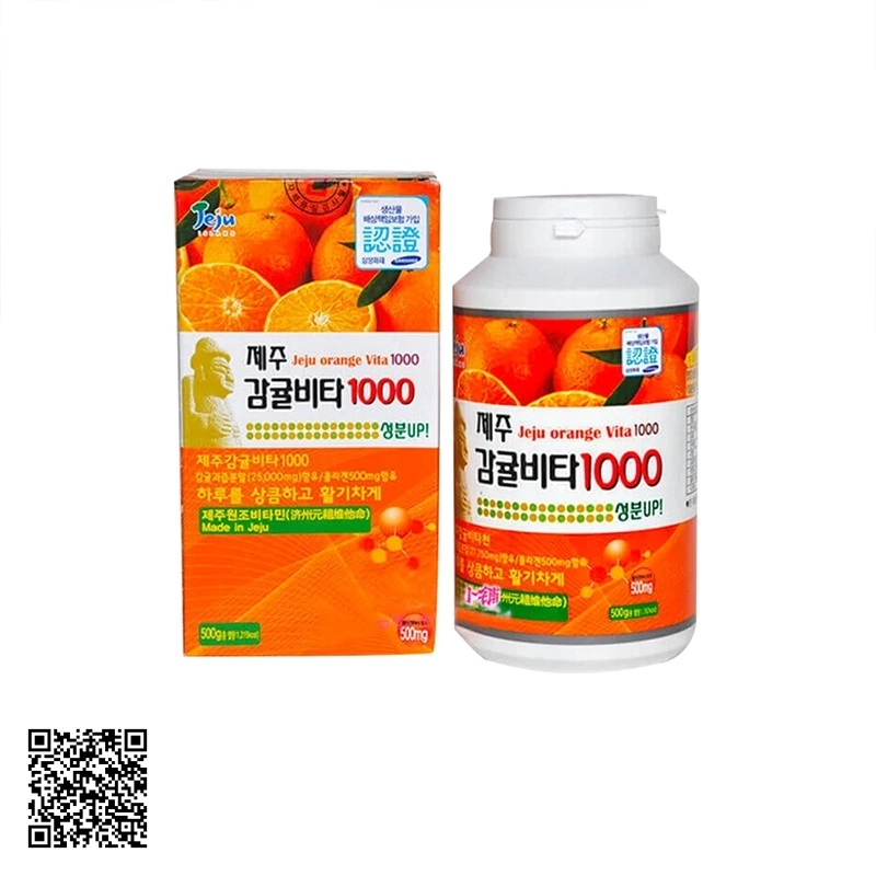 Viên Ngậm Vitamin C Jeju Của Hàn Quốc 278 Viên