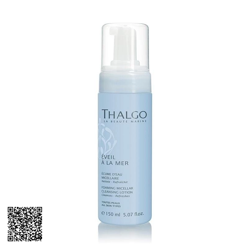 Sữa Rửa Mặt Tẩy Trang Thalgo Foaming Micellar Cleansing Lotion Của Pháp 150ml