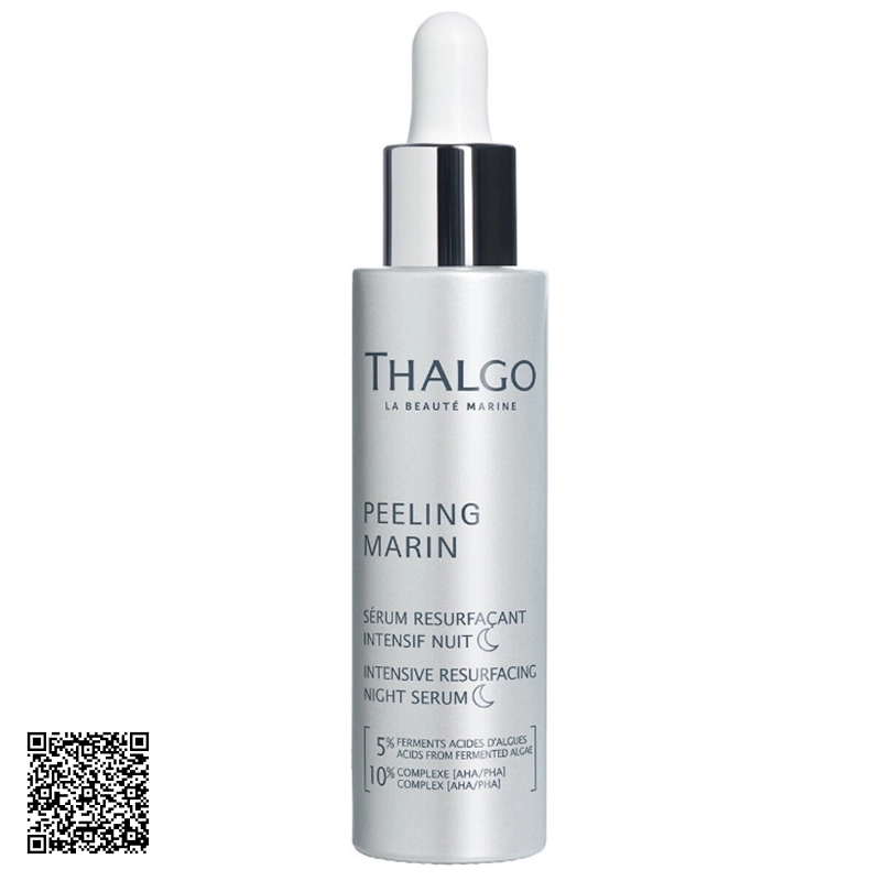 Serum AHA Sáng Da Mờ Thâm Thalgo Intensive Resurfacing Night Serum Của Pháp 30ml