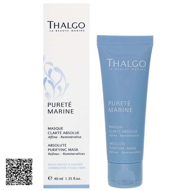 Mặt Nạ Làm Sạch Và Cân Bằng Da Thalgo Absolute Purifying Mask Của Pháp 40ml
