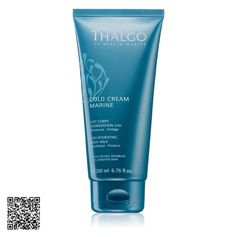 Sữa Dưỡng Ẩm Toàn Thân Thalgo 24H Hydrating Body Milk Của Pháp 200ml