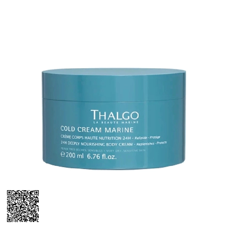 Kem Dưỡng Thể 24H Deeply Nourishing Body Cream Nuôi Dưỡng Da Mềm Mịn 24H Của Pháp 200 ml