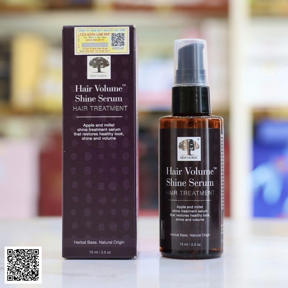 Hair Volume Shine New Nordic Serum Kích Mọc Tóc Thụy Điển 75ml