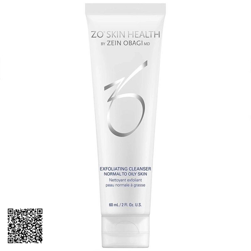 Sữa Rửa Mặt Da Thường Và Da Dầu Exfoliating Cleanser Normal To Oily Skin Của Mỹ 60ml