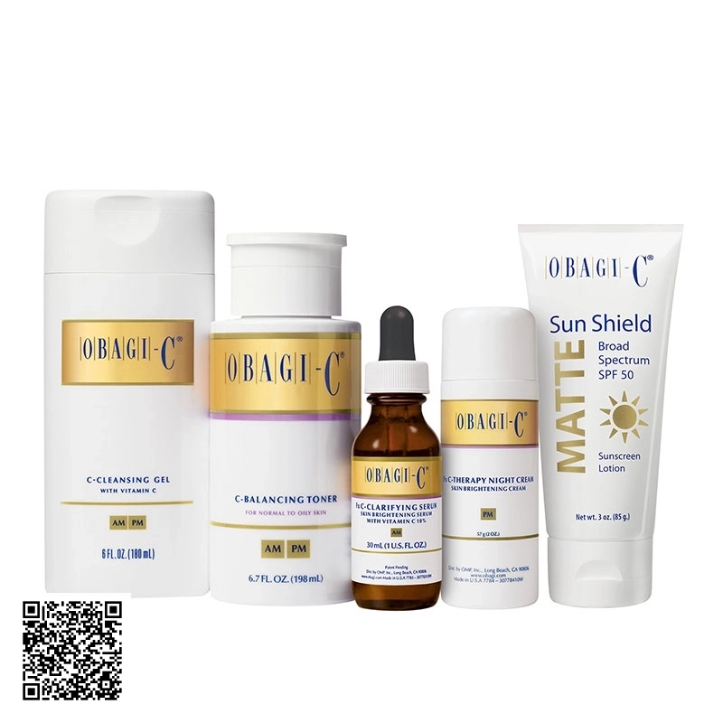 Bộ Dưỡng Trẻ Hoá Đều Màu Da Obagi-C Fx System Normal to Oily Của Mỹ