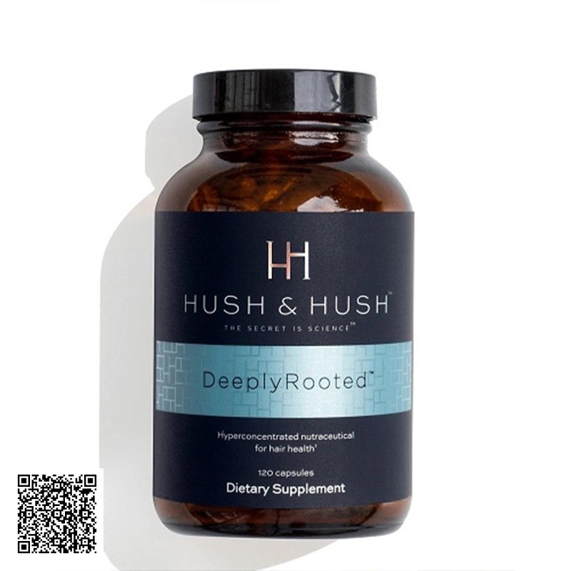 Viên Uống Phục Hồi Tóc Gãy Rụng Hush & Hush Deeply Rooted Của Mỹ 120 Viên