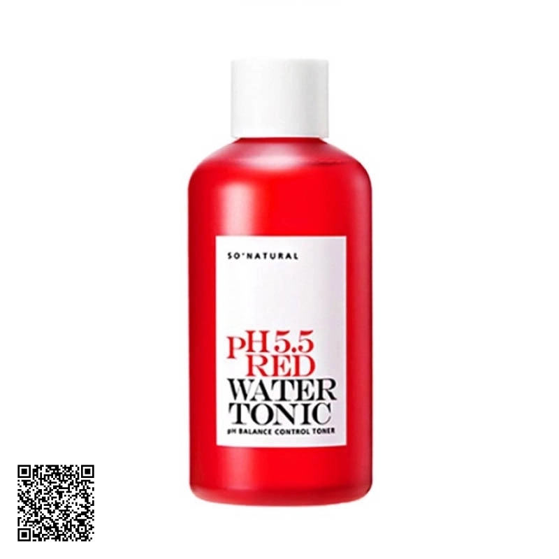 Nước Hoa Hồng SoNatural Ph 5.5 Red Water Tonic Của Hàn Quốc