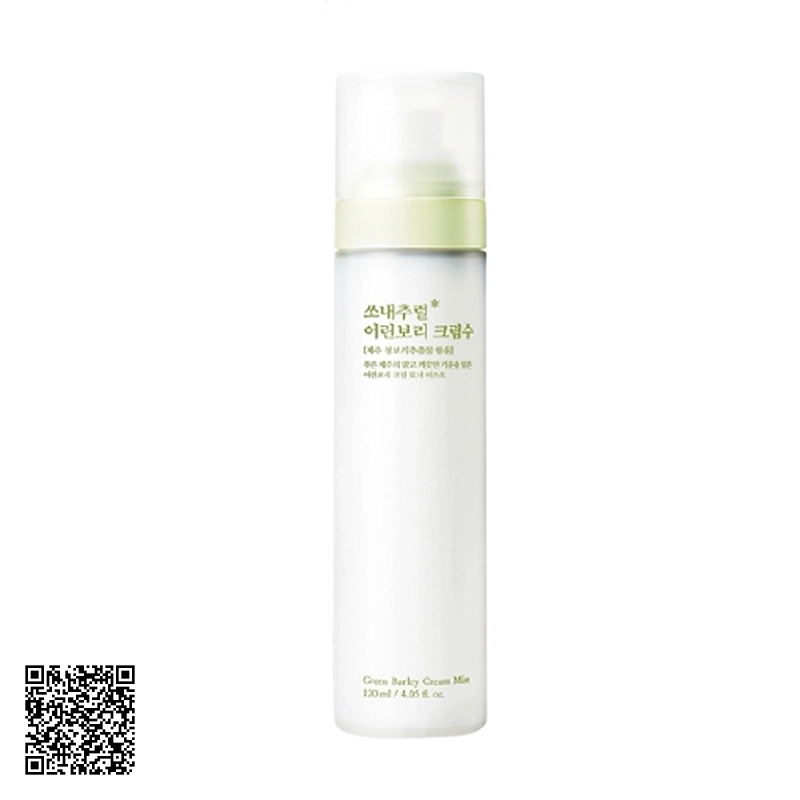 Xịt Khoáng Lúa Mạch Thuần Chay Green Barley Cream Mist Của Hàn Quốc