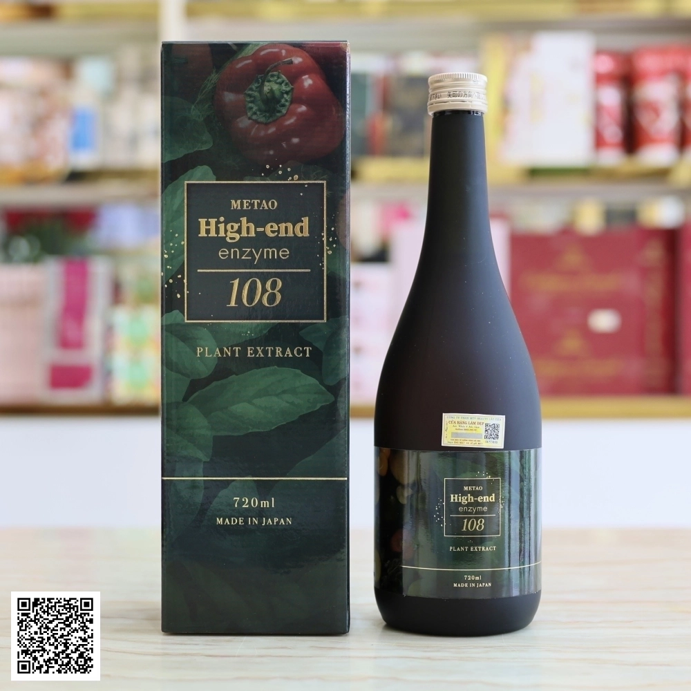 Nước Uống 108 Củ Quả Cô Đặc Metao High-End Enzyme 108 Của Nhật 720ml