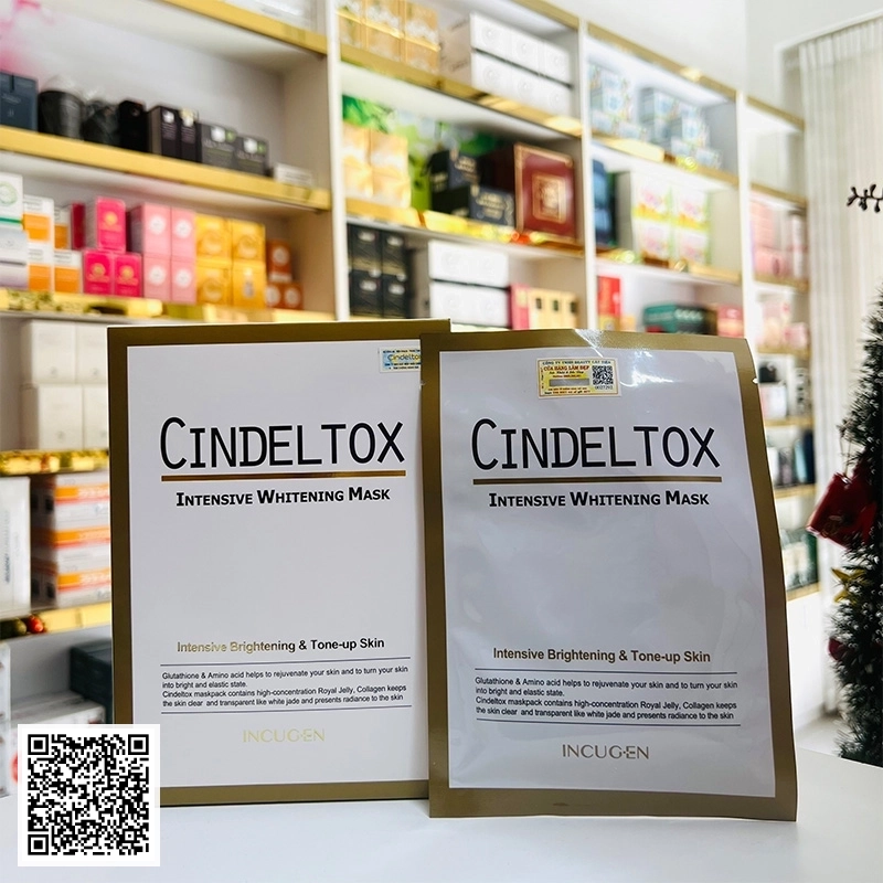 Mặt Nạ Dưỡng Trắng Da Cindeltox Intensive Whitening Mask Của Hàng Quốc