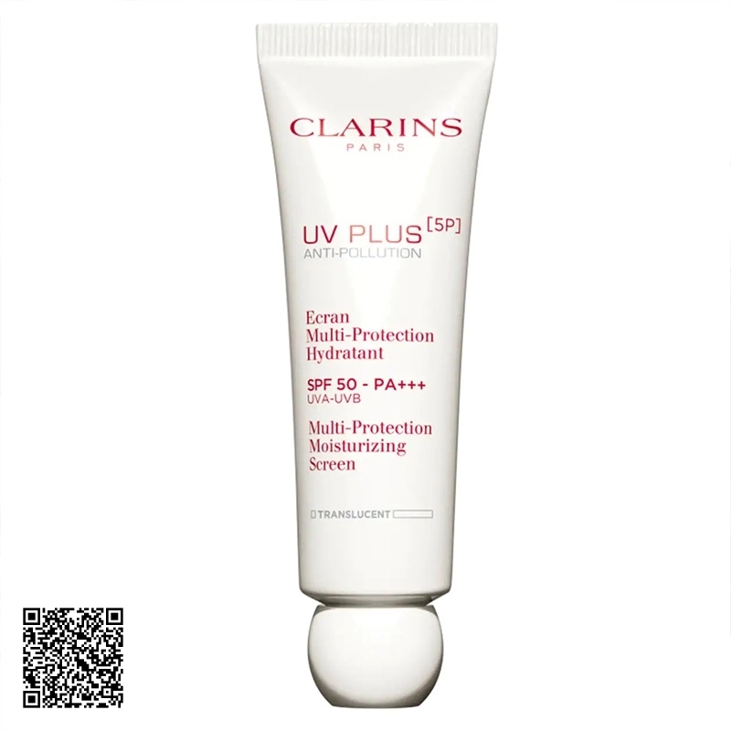 Kem Chống Nắng Clarins UV Plus 5P Translucent SPF50/PA+++ Của Pháp 50ml