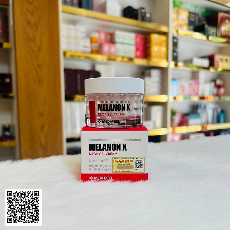Kem Dưỡng Ẩm Sáng Da Medi-Peel Melanon X Drop Gel Cream Của Hàn Quốc 50g