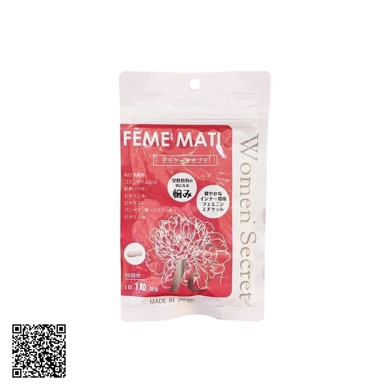 Viên Uống Phụ Khoa Feme Mati Của Nhật Bản 30 Viên
