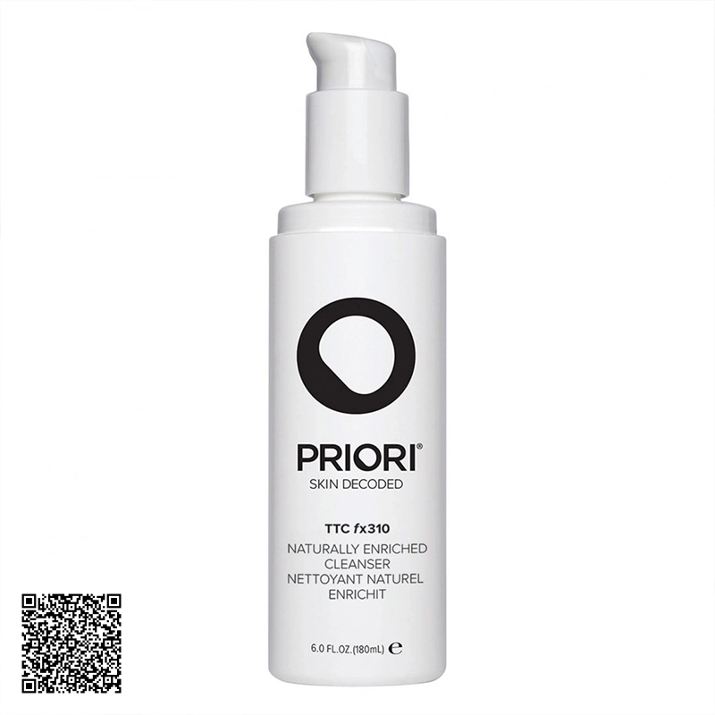 Sửa Rửa Mặt Làm Dịu, Dưỡng Sáng Da Priori TTC Fx310 Naturally Enriched Cleanser Của Mỹ 180ml