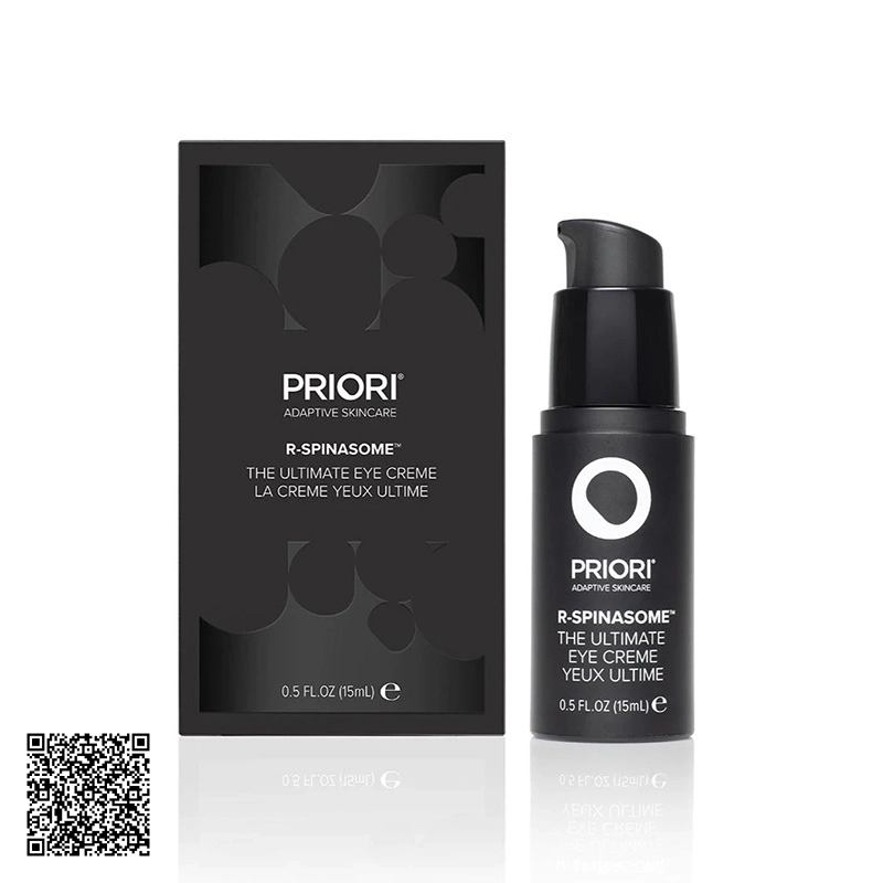 Kem Dưỡng Ẩm Hỗ Trợ Ngừa Lão Hóa Vùng Mắt Priori R-Spinasome The Ultimate Eye Creme Của Mỹ 15ml