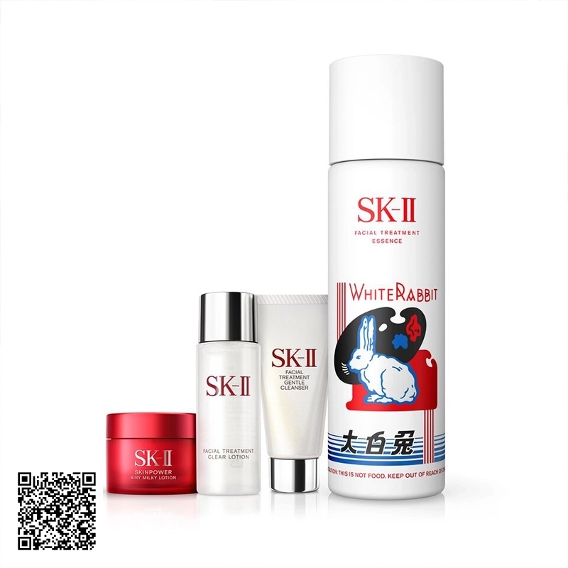 Set Nước Thần SK-II White Rabbit Limited Edition Nhật Bản 4 Món