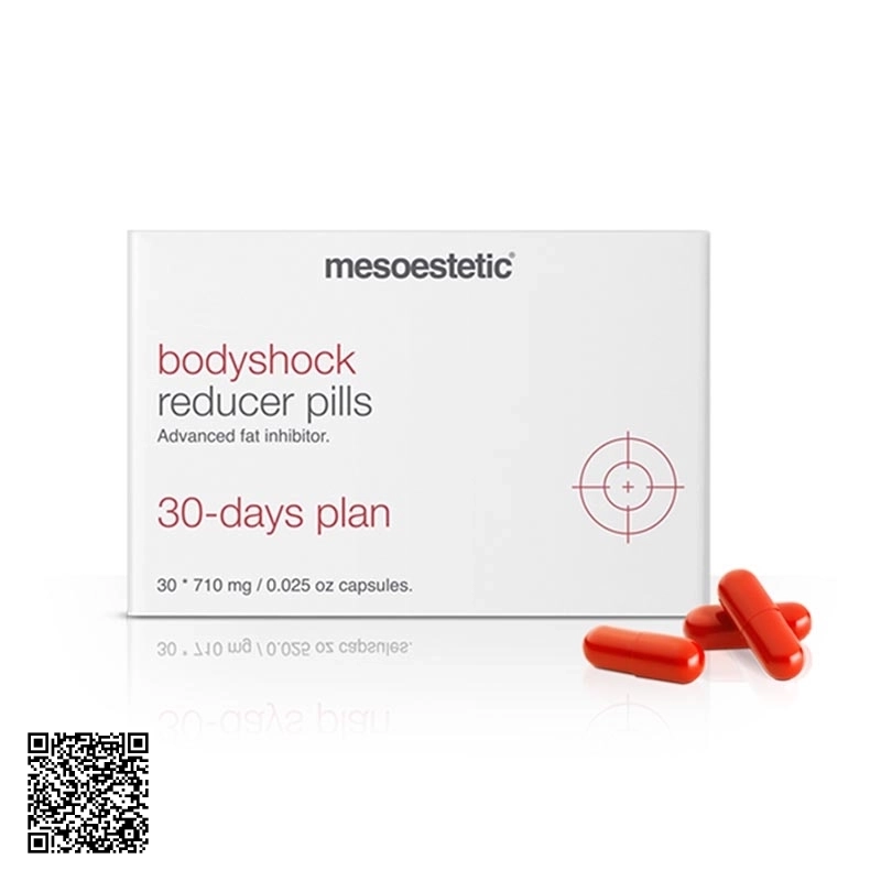 Viên Uống Giảm Cân Mesoestetic Bodyshock Reducer Pills 30 Viên