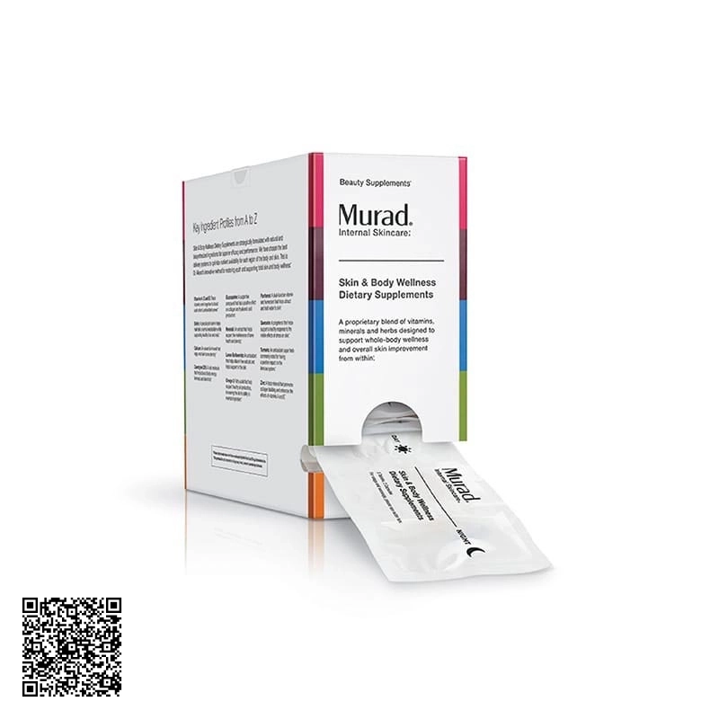 Viên Uống Trắng Da Mờ Nám Murad Skin Body Wellness Dietary Supplements Của Mỹ