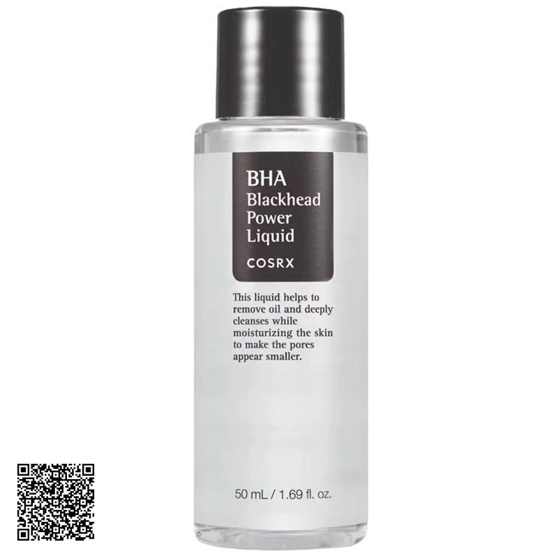 Dung Dịch Tẩy Tế Bào Chết Hoá Học Cosrx BHA Blackhead Power Liquid 50ml