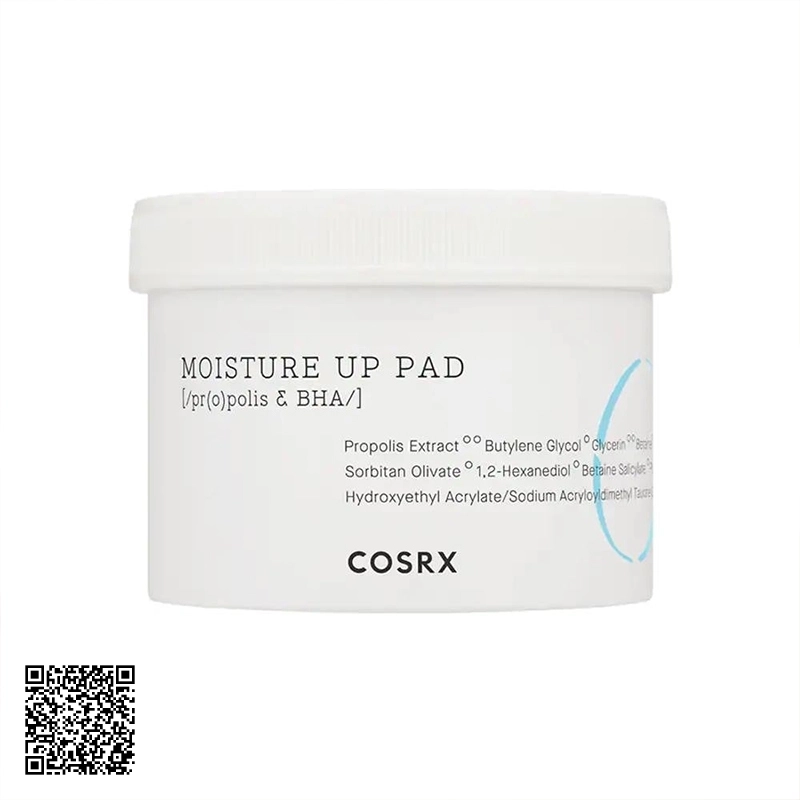 Bông Cấp Ẩm Cho Da Cosrx One Step Moisture Up Pad 70 Miếng