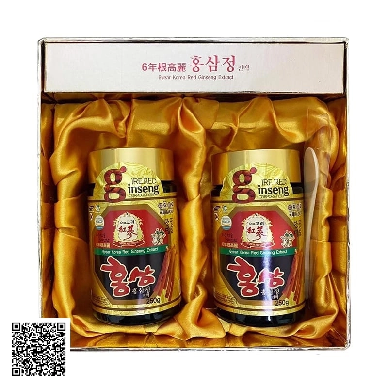 Cao Hồng Sâm Kanghwa 6 Years Korean Red Ginseng Extract Của Hàn Quốc (250g x 2 lọ)