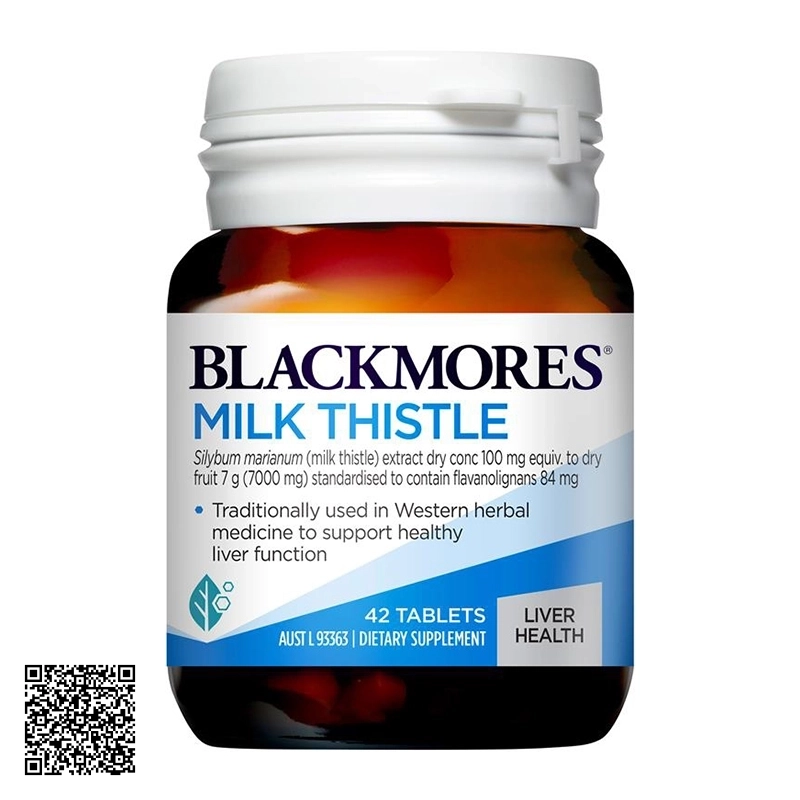 Viên Uống Giải Độc Gan Blackmores Liver Health Milk Thistle Từ Úc 42 Viên
