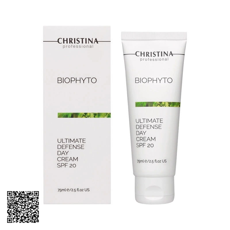 Kem Dưỡng Chống Nắng Christina Biophyto Ultimate Defense Tinted Day Cream SPF20 75ml