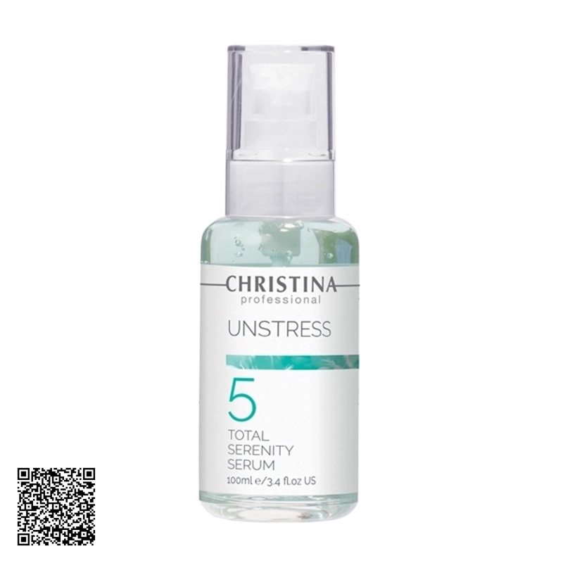 Huyết Thanh Phục Hồi Da Nhạy Cảm Christina Unstress 5 Total Serenity Serum 100ml