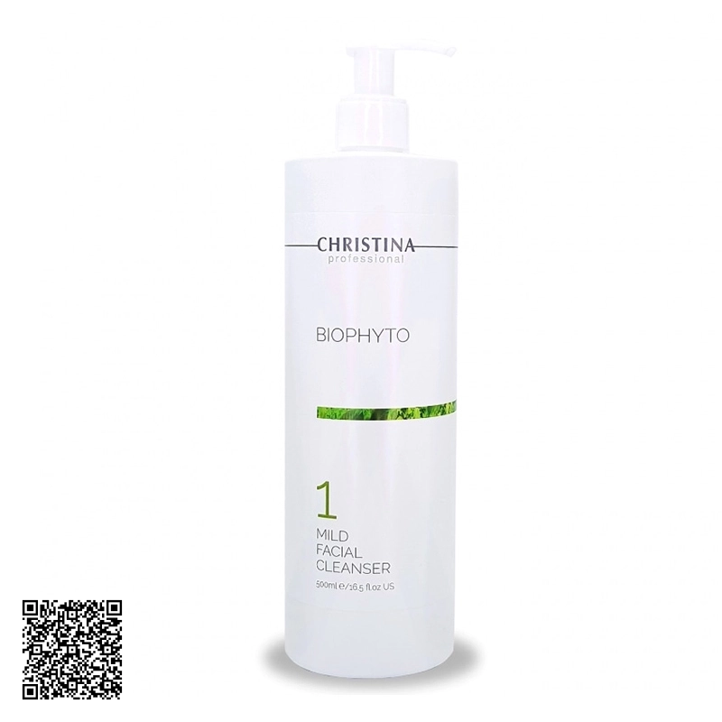 Sữa Rửa Mặt Làm Sạch Sâu Christina Biophyto 1 Mild Facial Cleanser 500ml