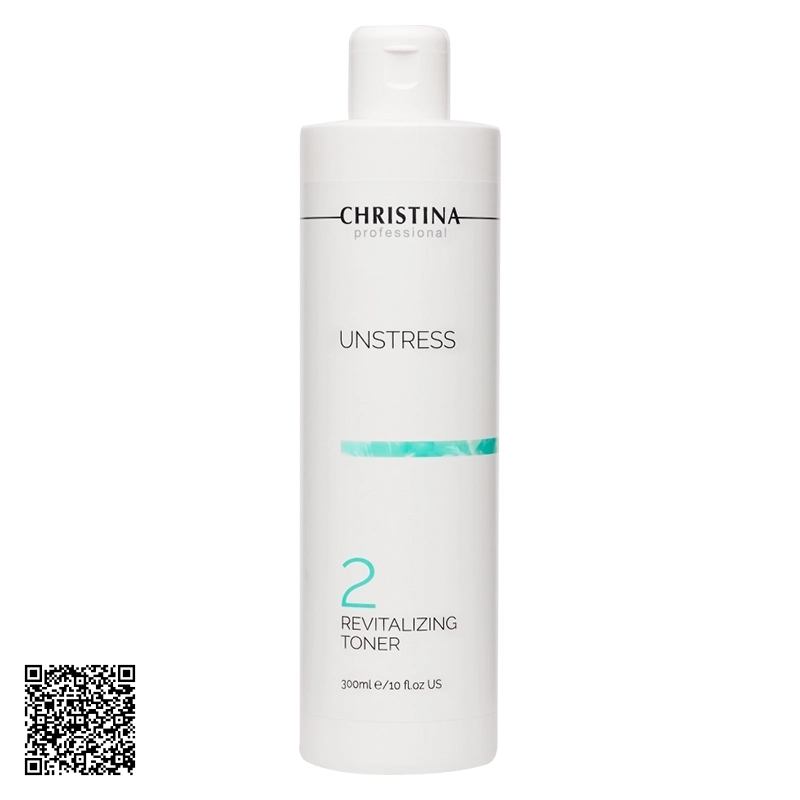 Nước Hoa Hồng Christina Unstress 2 Revitalizing Toner Tái Tạo Cân Bằng Da 300ml