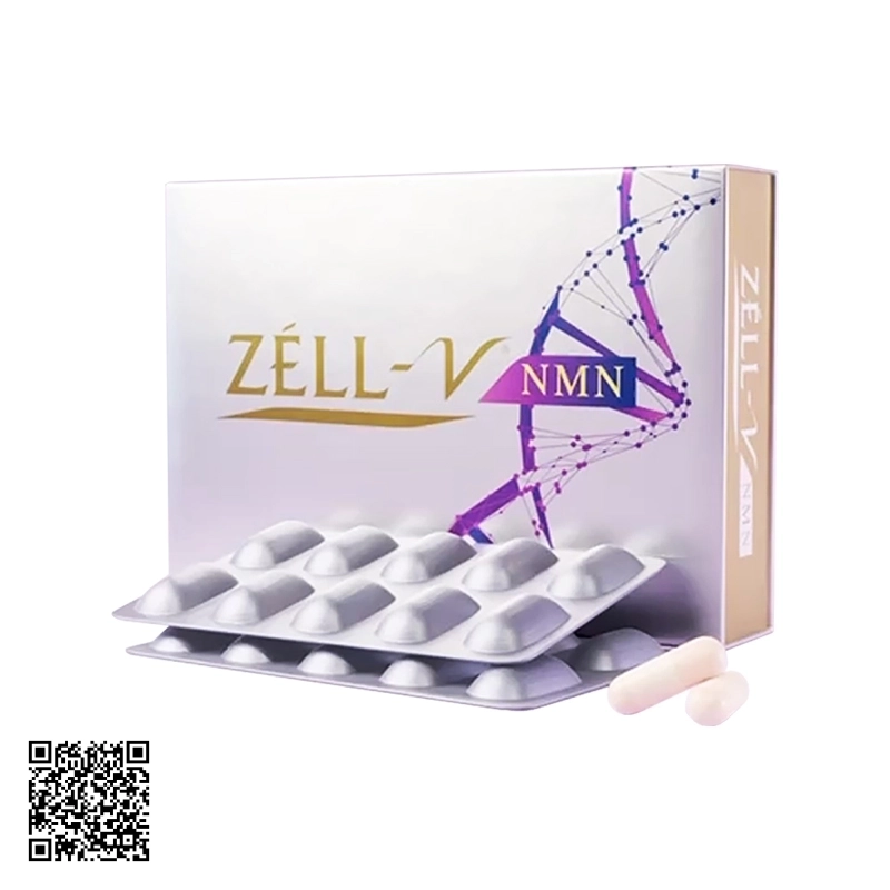 Viên Uống Trẻ Hoá Làn Da ZELL-V NMN Hộp 30 Viên