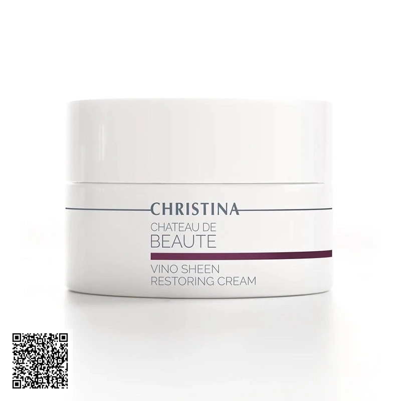 Kem Hỗ Trợ Ngừa Lão Hóa Christina Chateau De Beaute Vino Sheen Restoring Cream 50ml