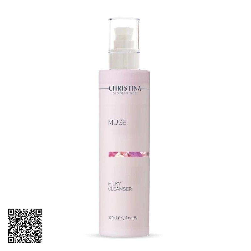 Sữa Rửa Mặt Tẩy Trang Christina Muse Milky Cleanser 300ml