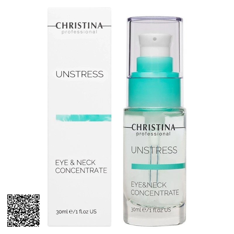 Tinh Chất Trẻ Hóa Da Vùng Mắt Và Cổ Christina Unstress Eye&Neck Concentrate 30ml