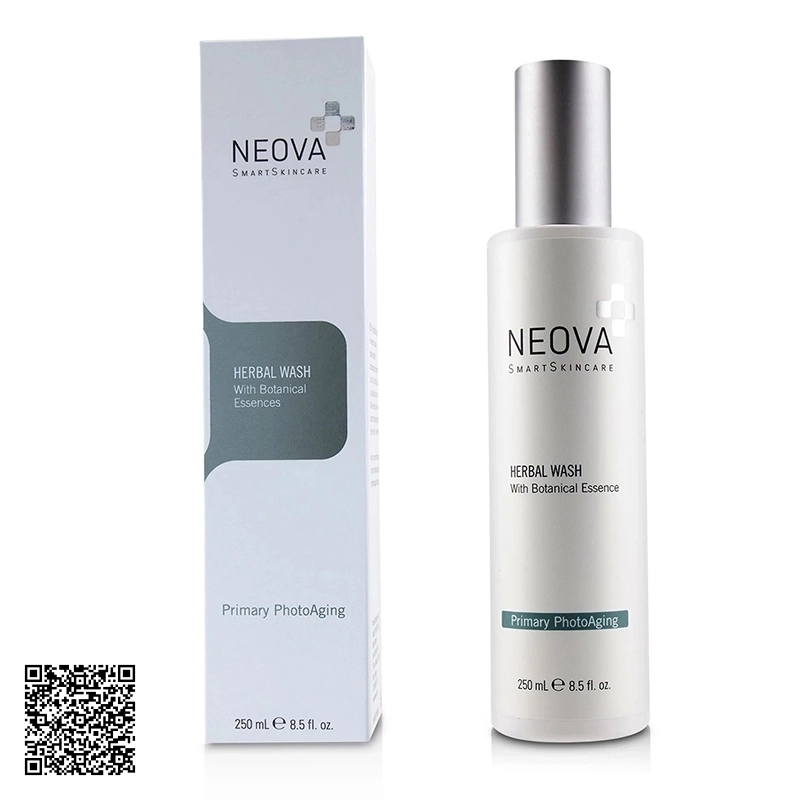 Sữa Rửa Mặt Cân Bằng Ẩm Neova Primary PhotoAging Herbal Wash Từ Mỹ 250ml