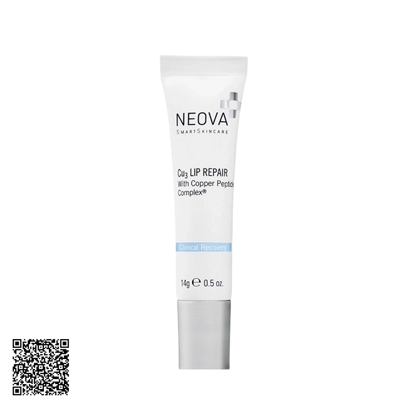 Kem Dưỡng Ẩm, Căng Bóng Môi Neova Clinical Recovery Cu3 Lip Repair Từ Mỹ 14g