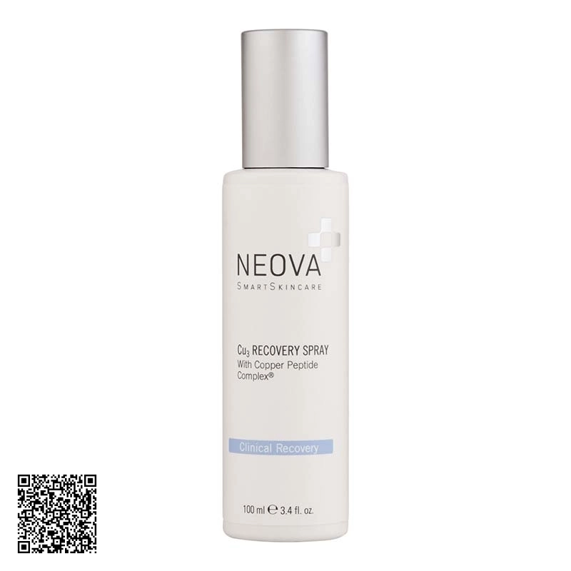 Xịt Làm Dịu Da Kích Ứng Neova Clinical Recovery Cu3 Recovery Spray Từ Mỹ 100ml