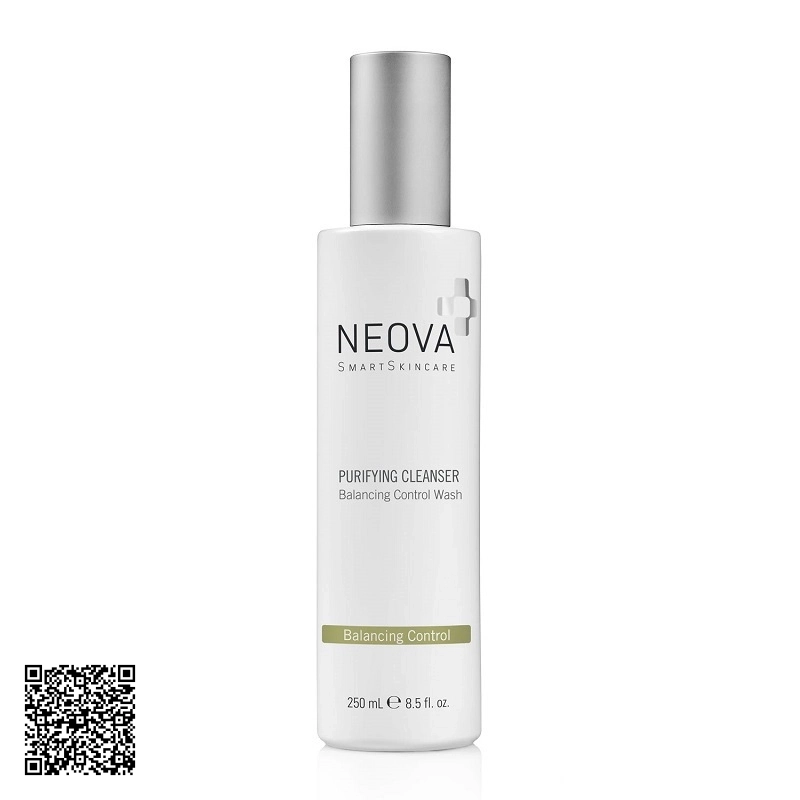 Sữa Rửa Mặt Cho Da Dầu Mụn Neova Balancing Control Purifying Cleanser Từ Mỹ 250ml