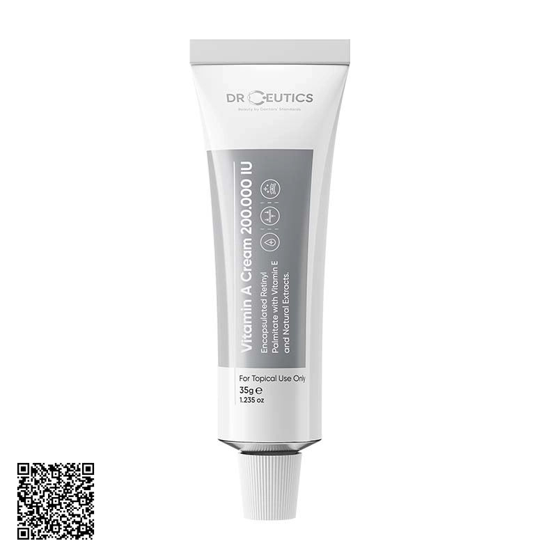 Kem Dưỡng Sáng Da Hỗ Trợ Ngừa Lão Hóa Vitamin A Cream 200.000 IU Từ Mỹ 35g