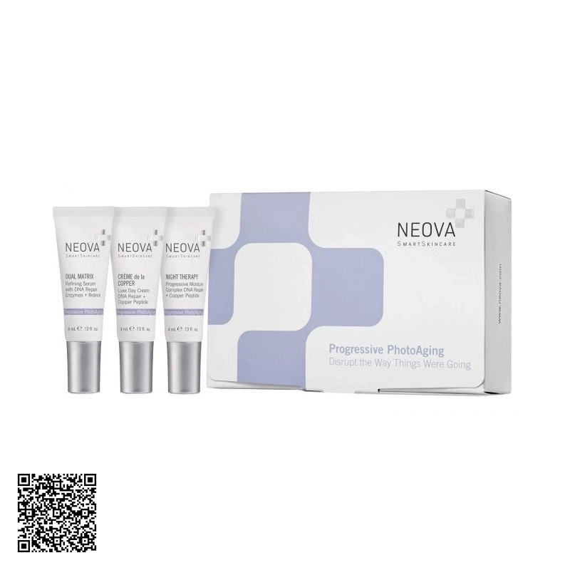 Bộ Kit Điều Trị Lão Hoá Da Sớm Neova Progressive PhotoAging Từ Mỹ 3 Tuýp/Hộp