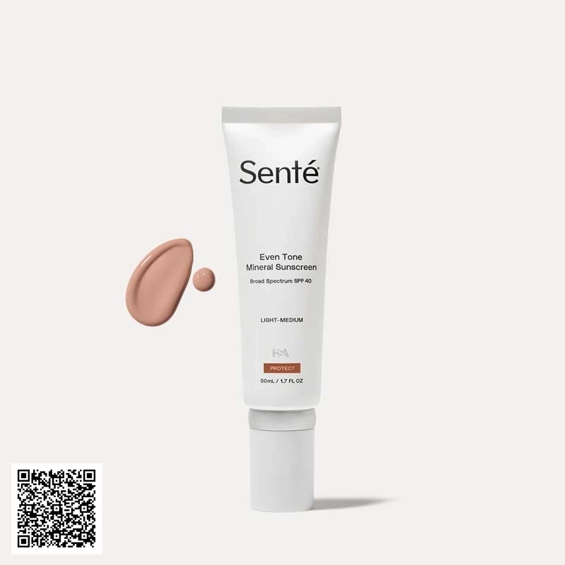 Kem Chống Nắng Sente Even Tone Mineral Sunscreen SPF 40 Light Medium Từ Mỹ