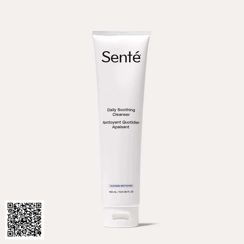 Sữa Rửa Mặt Dịu Nhẹ Cho Da Nhạy Cảm Sente Daily Soothing Cleanser Từ Mỹ 163ml