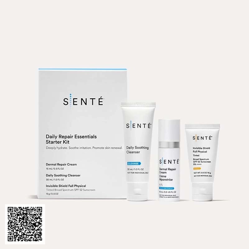 Bộ Dưỡng Da Khoẻ Và Đều Màu Sente Daily Repair Essentials Starter Kit Từ Mỹ