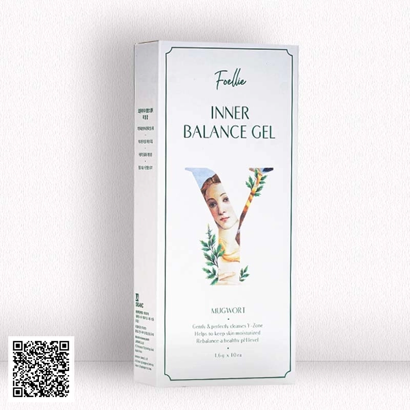 Dung Dịch Vệ Sinh Foellie Inner Balance Gel Từ Hàn Quốc Hộp 10 Ống